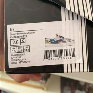 VANS ERA DISNEY KIDS 2